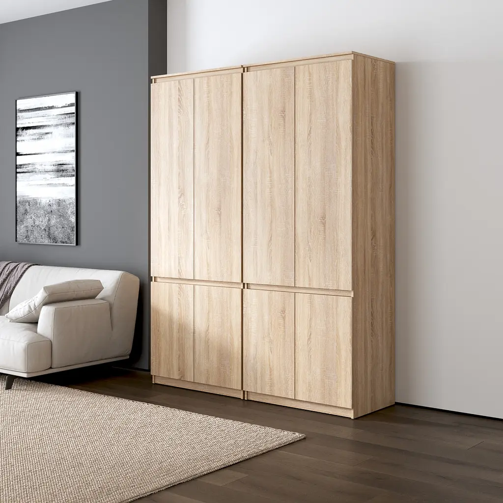 Шафа для одягу Vays, зі штангою та полицями, комплект з 2 шаф R10+R24 - фото 4