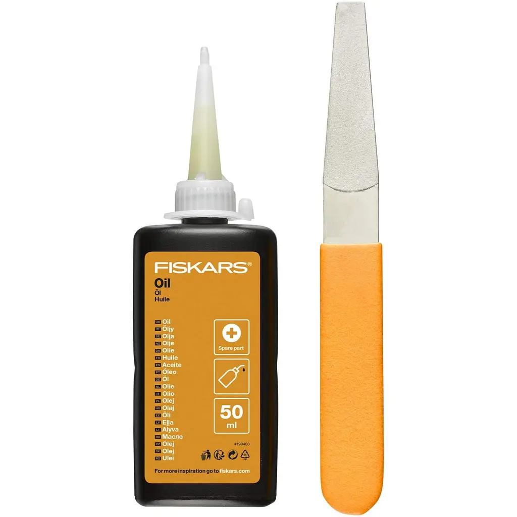Комплект по догляду за інвентарем Fiskars (1001640)