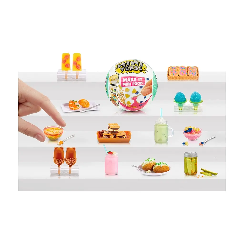 Игровой набор MGA's Miniverse серии Mini Food 3 - Создай кафе (505396) - фото 9