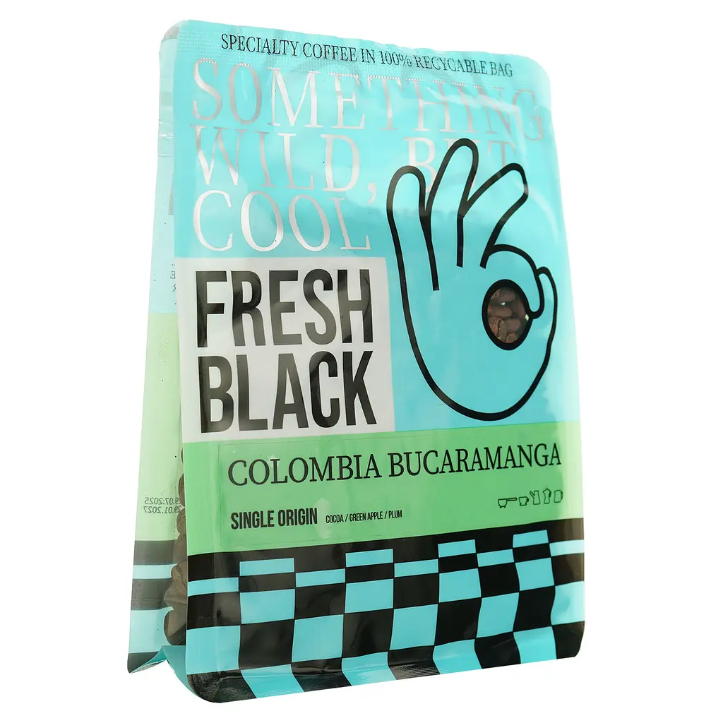 Кава в зернах Fresh Black Colombia Bucaramanga 200 г - фото 3