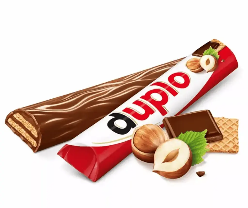 Шоколадні батончики Ferrero Duplo з шоколадно-горіховою начинкою 10 шт х 18.2 г - фото 3