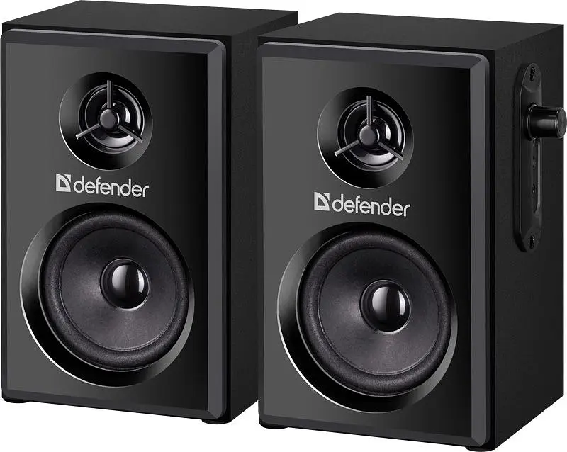 Акустична система 2.0 Defender SPK-270 10Вт, чорна, дерево, USB (65270) - фото 7