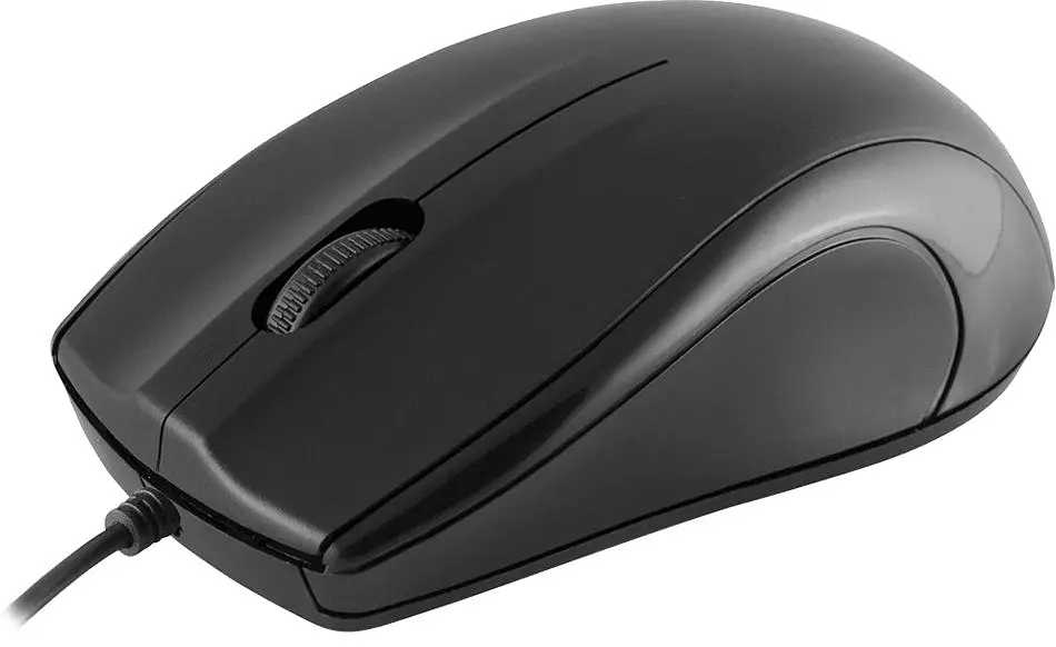 Комп'ютерна мишка LogicConcept LM-12 3 кн. 1000dpi чорна (M-LC-LM12) - фото 2