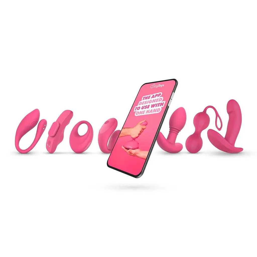 Віброяйце EasyConnect Aria, 18 см (рожевий) - фото 8