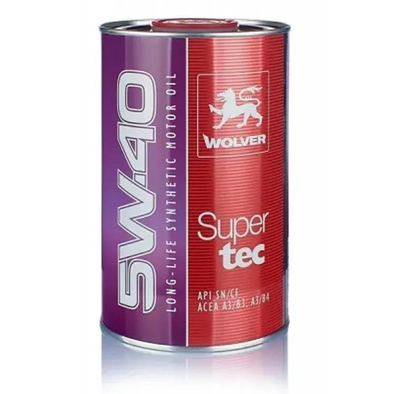 Моторна олива Wolver Supertec 5W-40 1л (4260360941078)