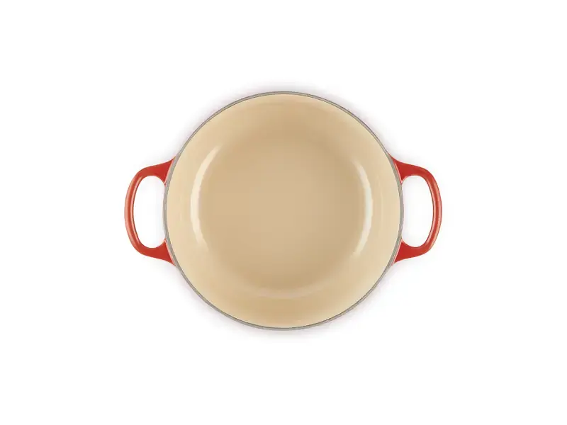 Каструля Le Creuset Signature Cast Iron Round Casserole 20 см Cerise (21177200602430) - фото 2