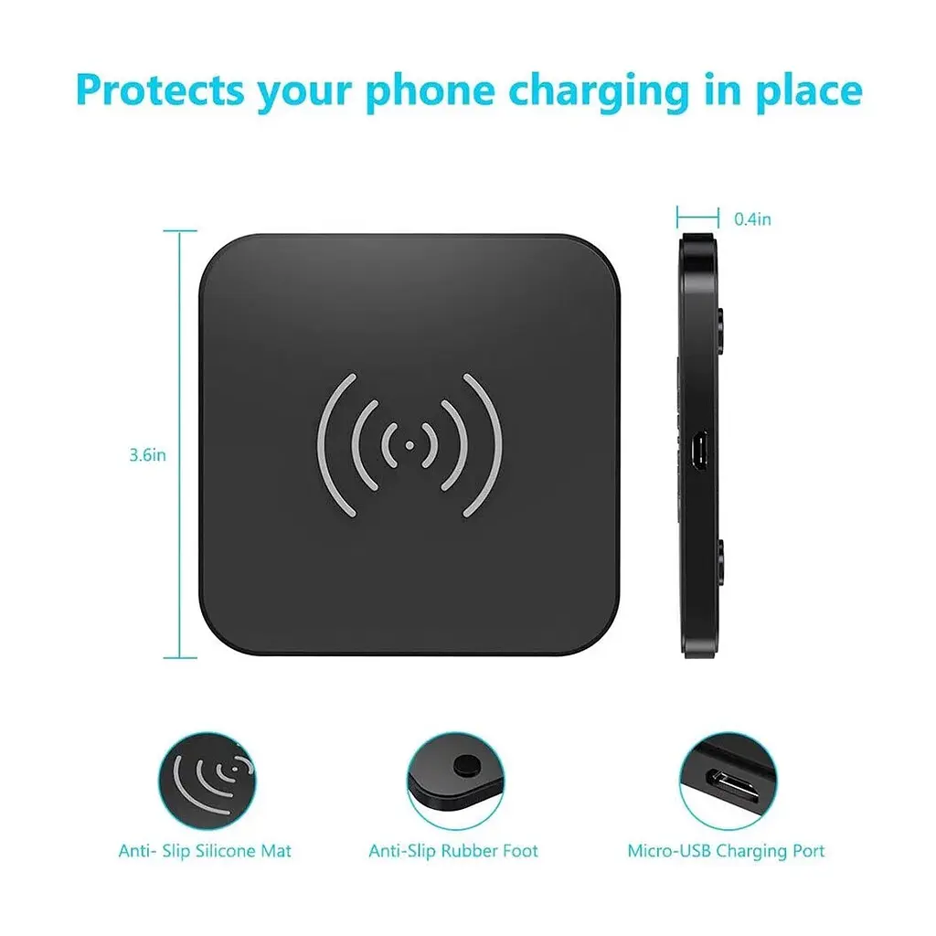 Зарядное устройство для Choetech Wireless 10W black (T511-S) - фото 5