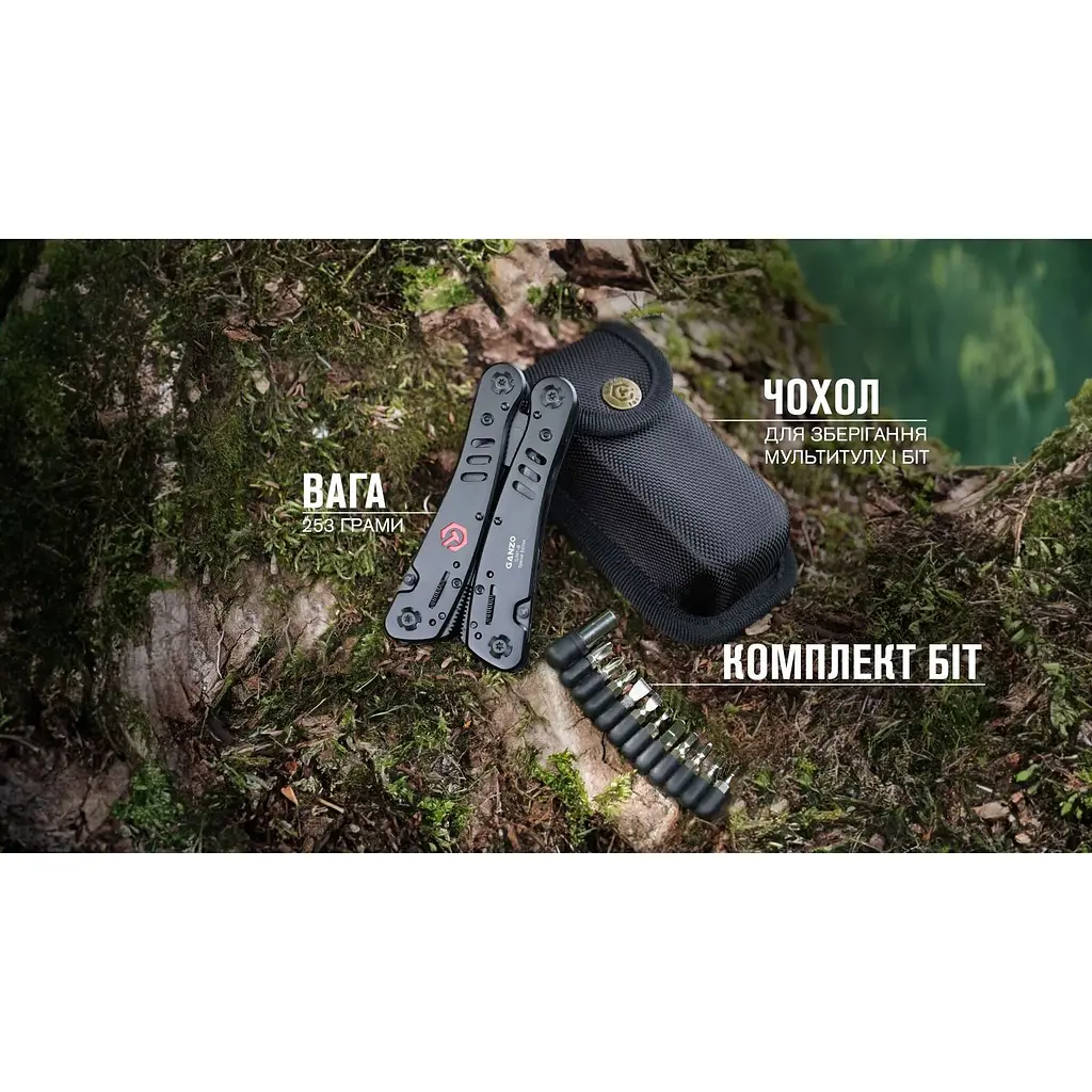 Мультитул Multi Tool Ganzo G301-В - фото 16