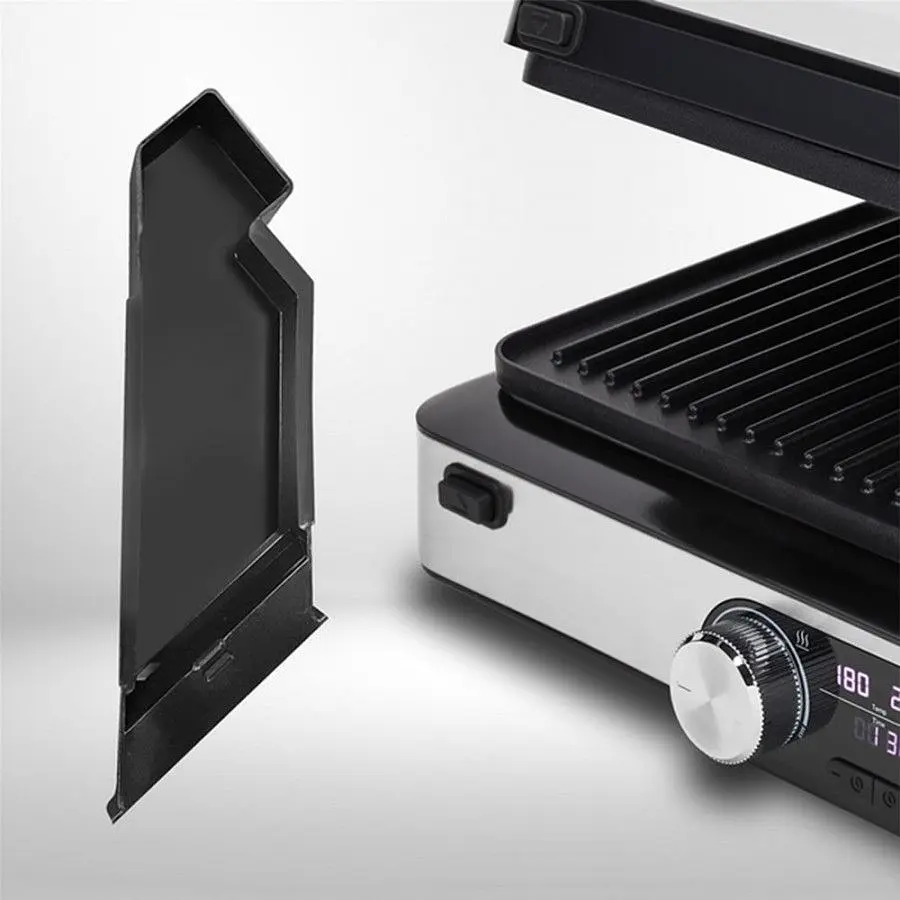 Електрогриль POLARIS PGP 7002 Optimal Temp Срібний - фото 3