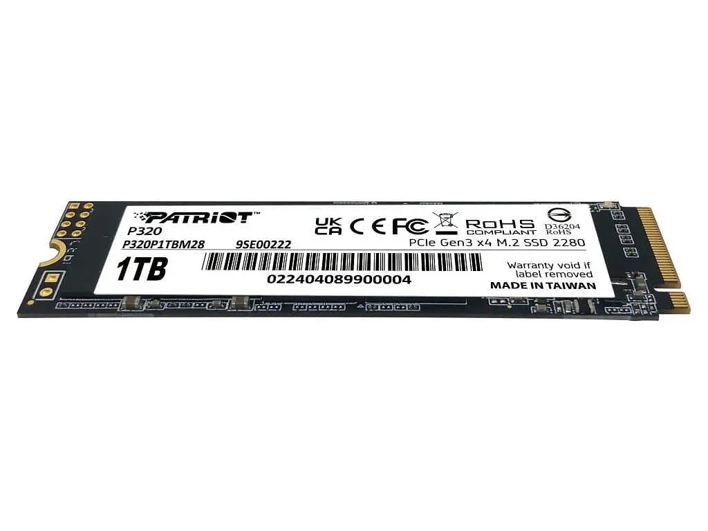 Накопичувач SSD Patriot m.2 NVMe 1TB P320 (P320P1TBM28) - фото 3