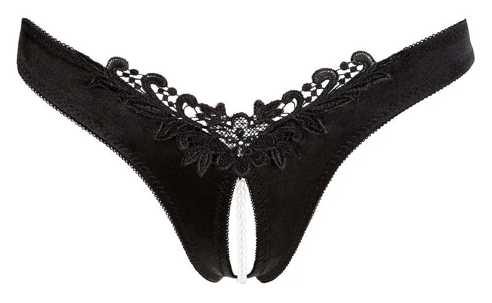 Трусики Cottelli Collection Lingerie, S (черный) - фото 4