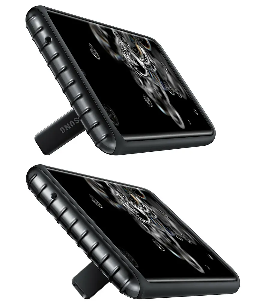 Чохол оригінальний Protective Rugged Standing Cover EF-RG988CBEGRU з підставкою для Samsung Galaxy S20 Ultra Black - фото 4