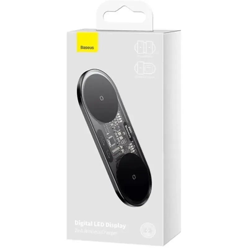 Зарядний пристрій Baseus 20W Digital LED Display (WXSX010101) - фото 8