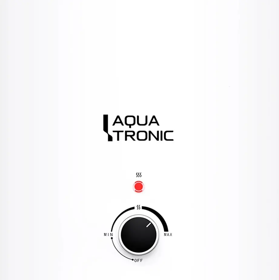 Водонагреватель электрический Aquatronic, 2 кВт, сухой ТЭН, 100 л универсальный, цилиндрический, белый (Round D1004620 B4) - фото 5