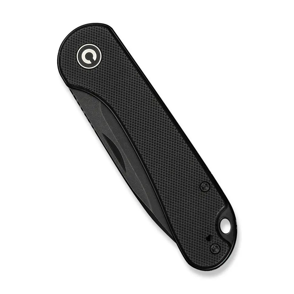 Ніж складаний кишеньковий Civivi Elementum Slip Joint, (7.5 см) 14C28N/G10 чорний - фото 4