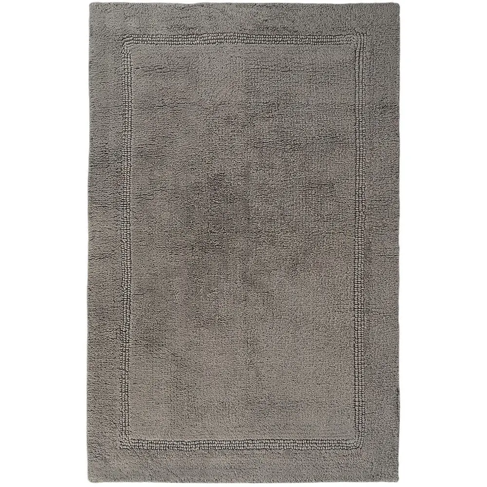 Килимок для ванної кімнати МВМ My Home Лиман 90х60 см темно-сірий (BM-02 M DARK GRAY) - фото 2