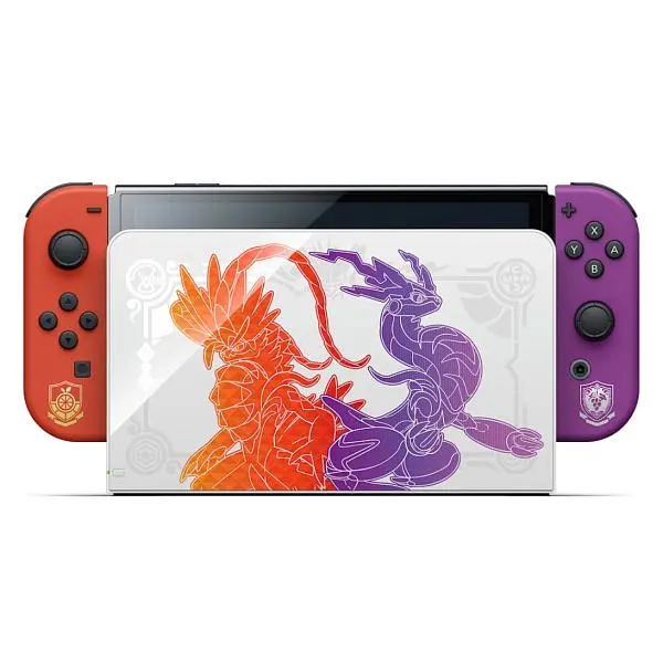 Nintendo Switch (OLED model) Pokemon Scarlet & Violet Edition Special Edition - фото 3