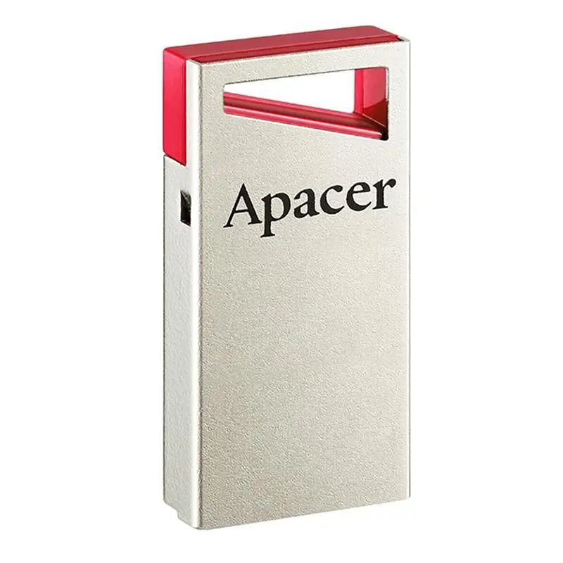 Флеш-накопичувач USB 32GB Apacer AH112 Gold/Red (AP32GAH112R-1) - фото 3