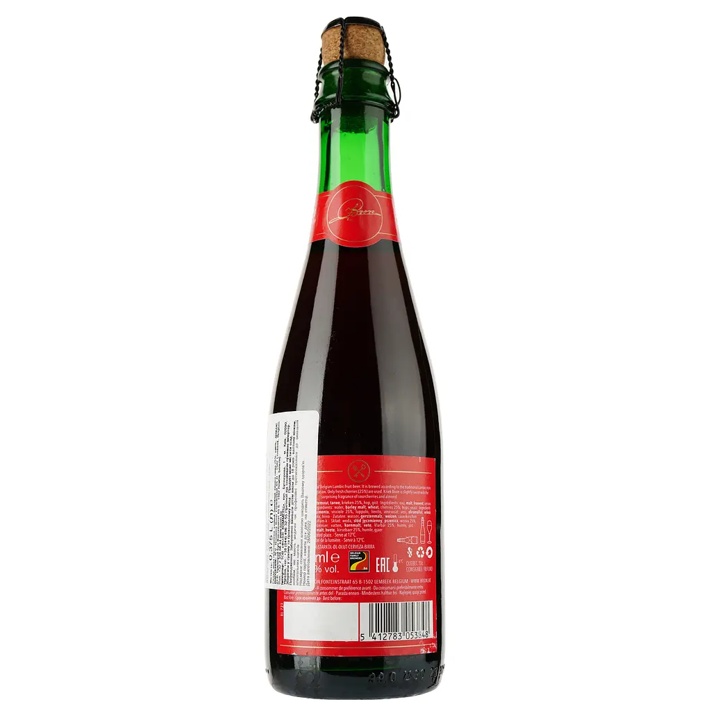 Пиво Boon Kriek червоне 4% 0.375 л  - фото 2