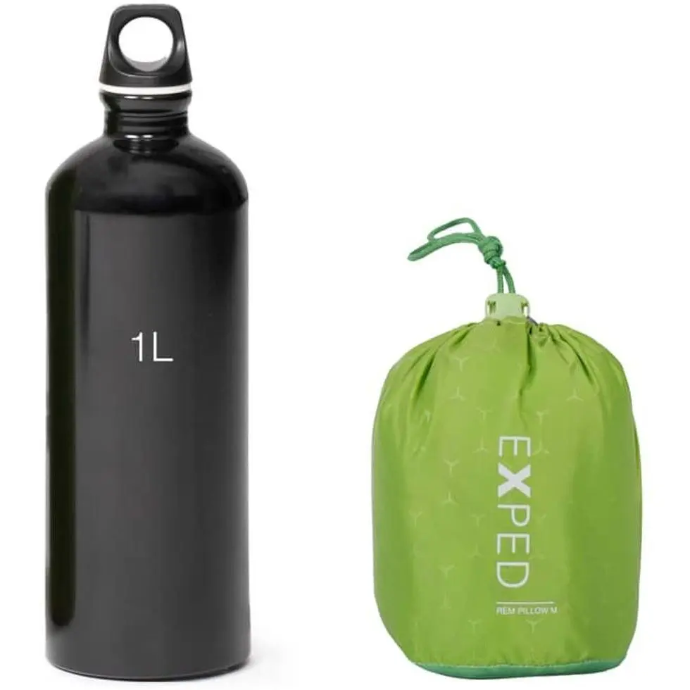 Подушка надувная Exped Rem Pillow L зеленая - фото 3