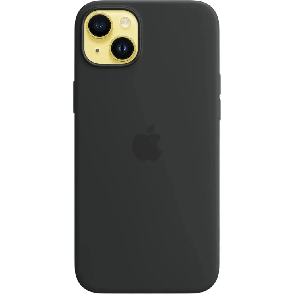 Оригінальний силіконовий чохол Apple Silicone Case MagSafe для iPhone 14 Plus/15 Plus Midnight (MPT33ZE/A) - фото 2