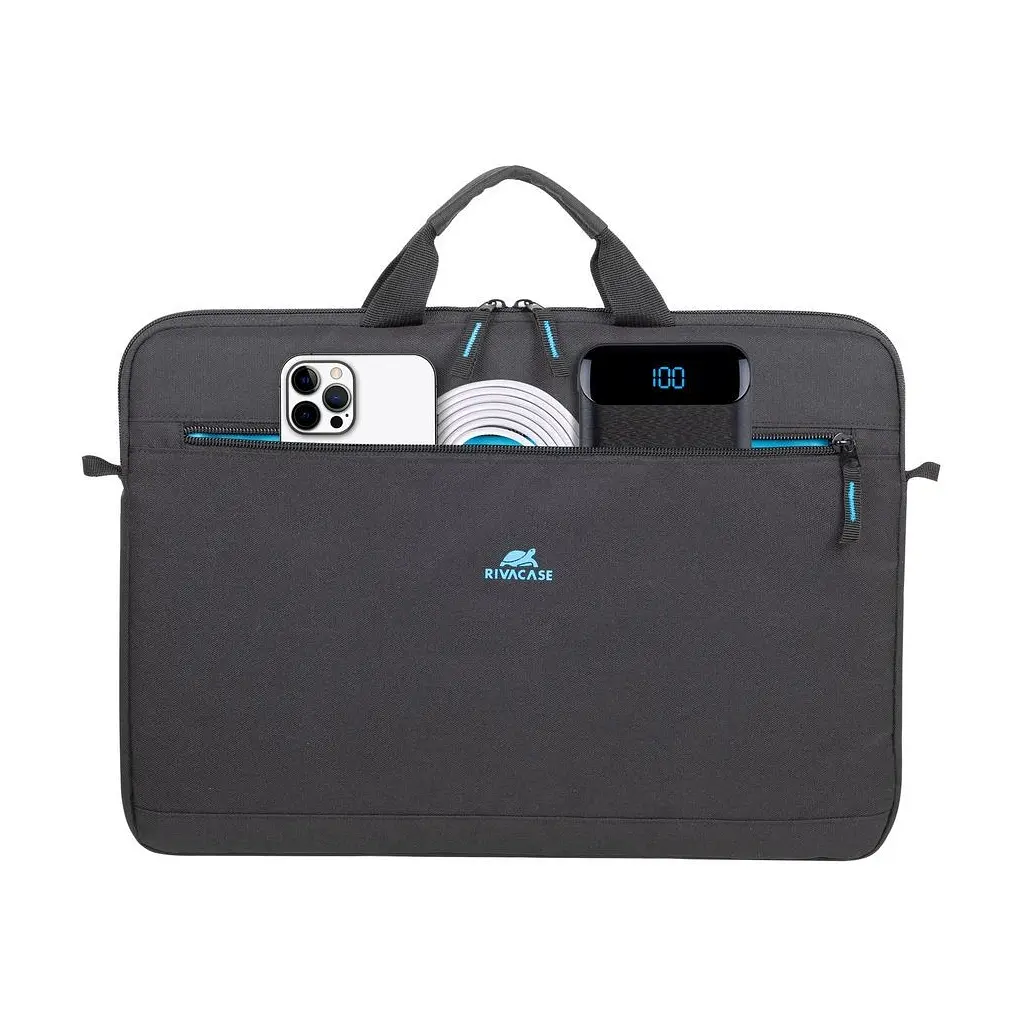 Сумка для ноутбука RivaCase 15.6" 5516 Gremio Black (5516Black) - фото 9