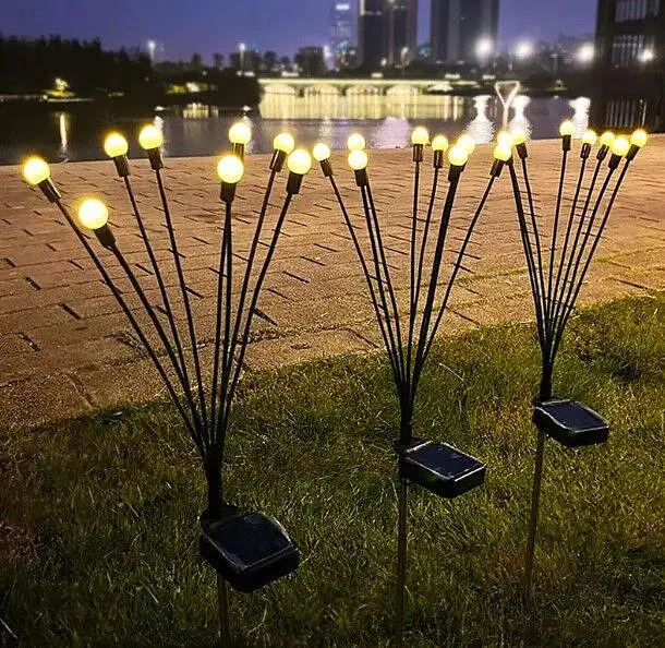 Светильник садовый автономный на солнечных батареях 10 LED 2 шт - фото 2