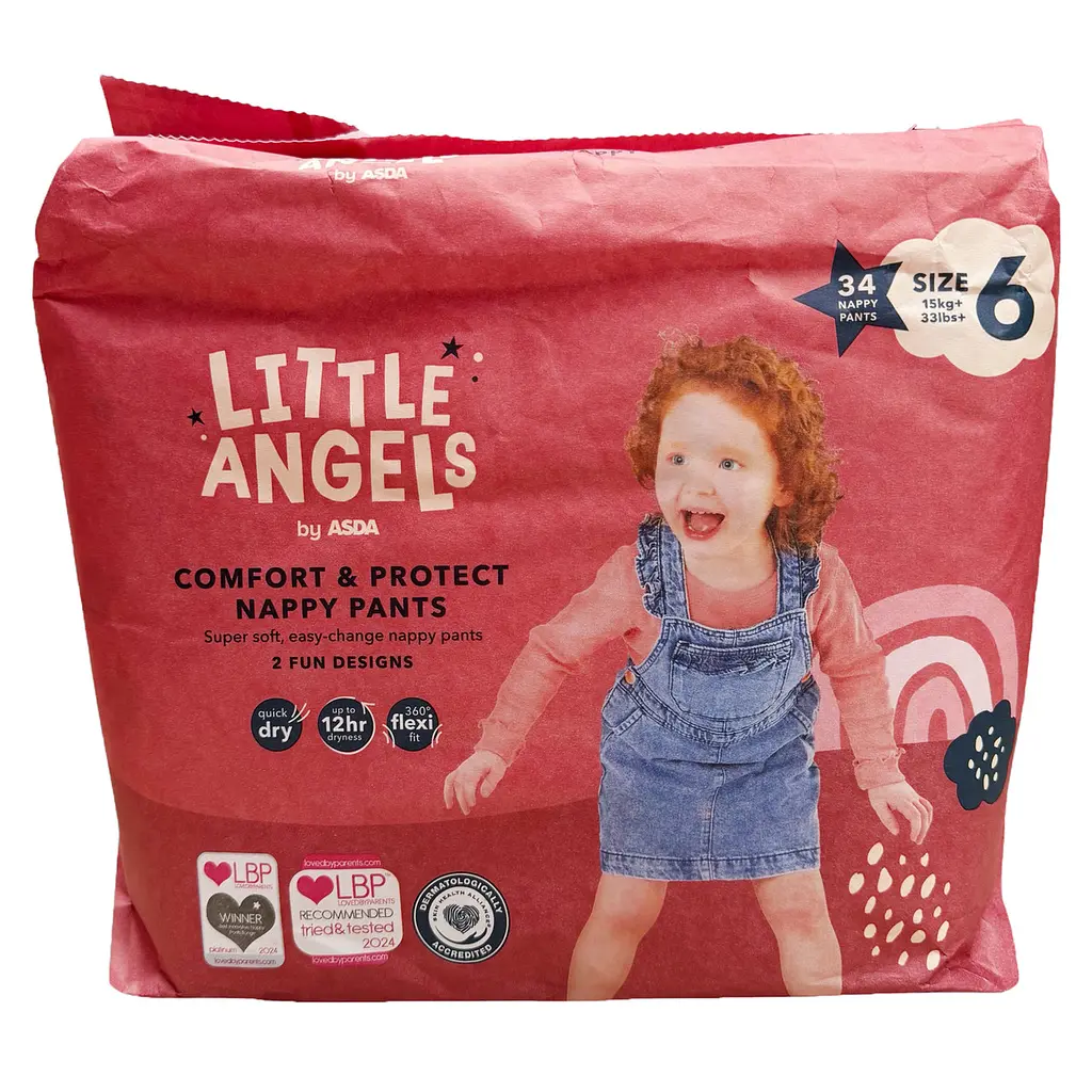 Підгузки-трусики Little Angels Comfort & Protect 6 (15+ кг), 34 шт