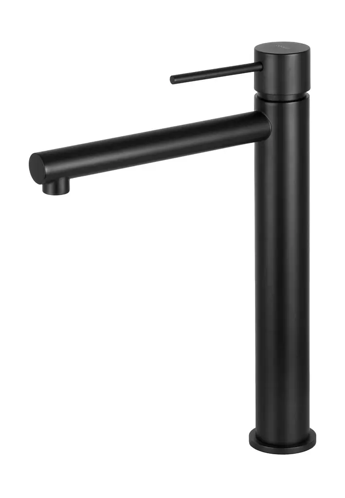Змішувач для умивальника для раковини Corsan Lugo black mat високий CMB7512BL Чорний матовий - фото 3