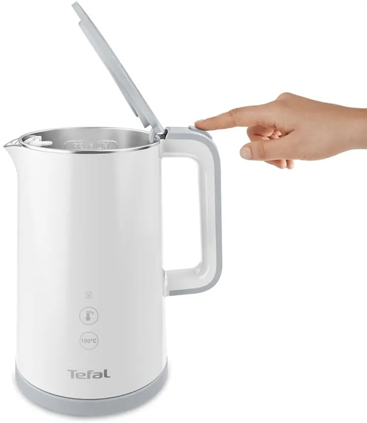 Электрочайник Tefal Sense kettle 1.7 л Strix с двойными стенками 5 режимов черный kuh0015361 - фото 7