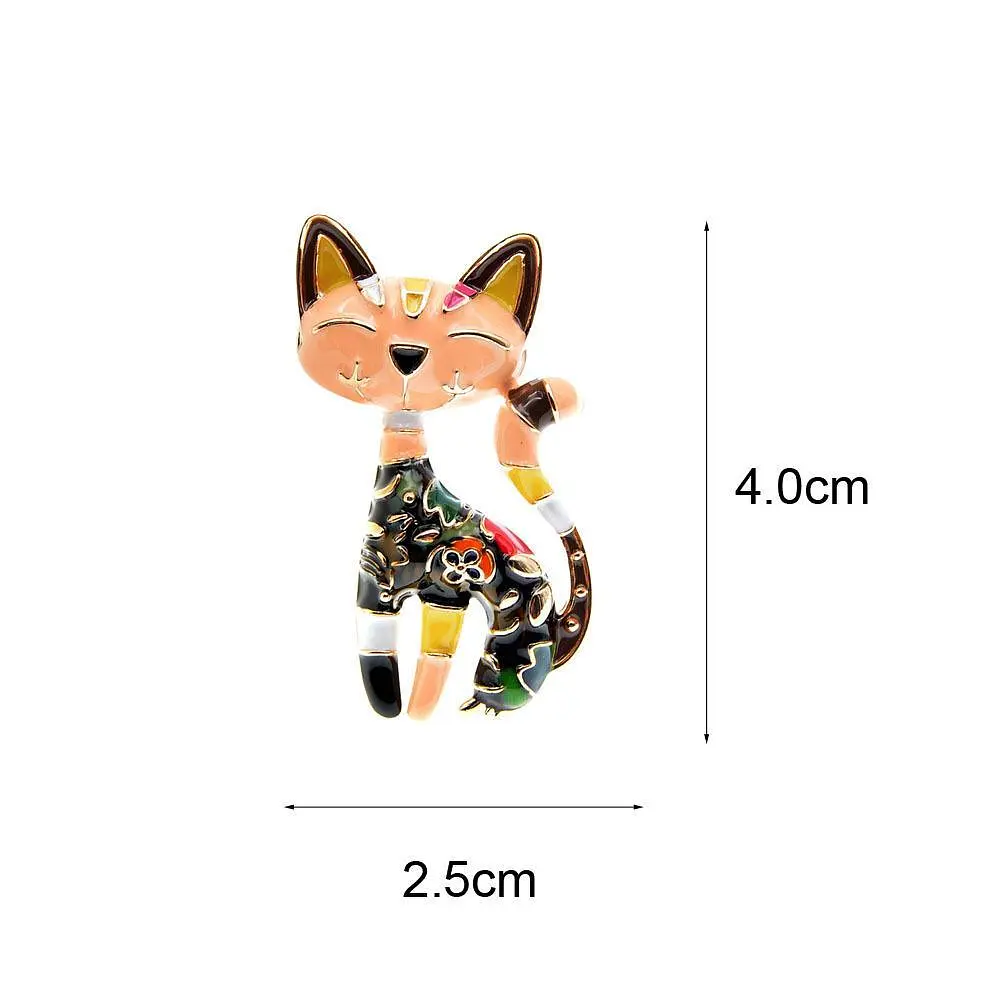 Брошка "Котик", брошка шпилька (494693359) - фото 2