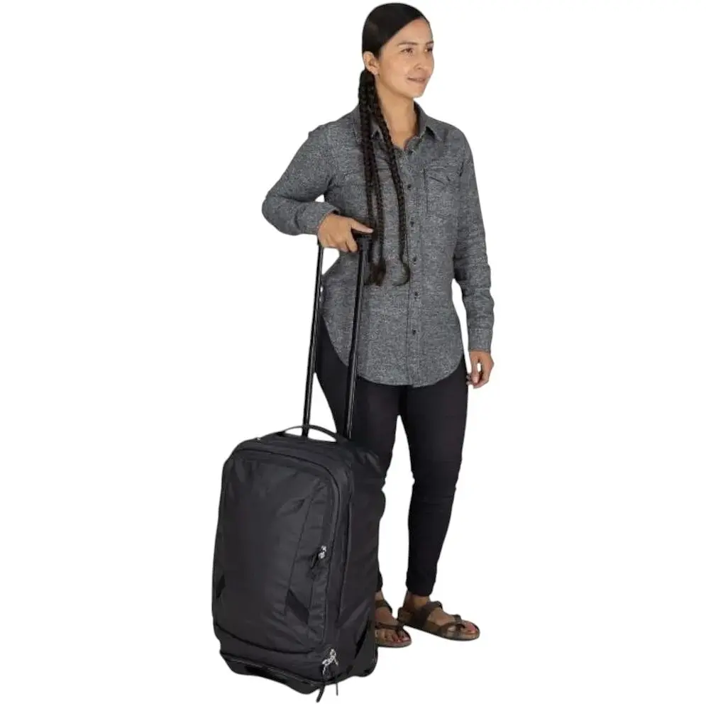 Сумка на колесах Osprey Transporter Wheeled Carry-On 38L чорна - фото 4