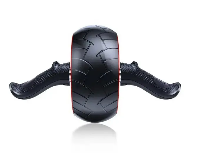 Колесо для преса PowerPlay 4326 зі зворотним механізмом AB Wheel Pro Чорно-червоне (PP_4326_Black/Red) - фото 2