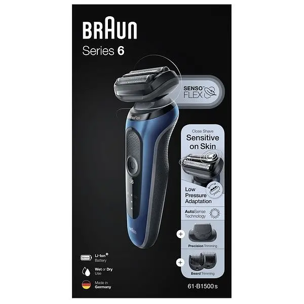 Електрична бритва Braun Series 6 61-B1500s - фото 8