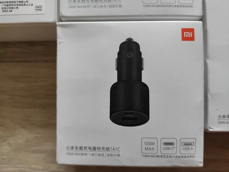 Автомобильный зарядный Xiaomi Mi Car Charger 100 W 1 A1C 100 ватт - фото 8