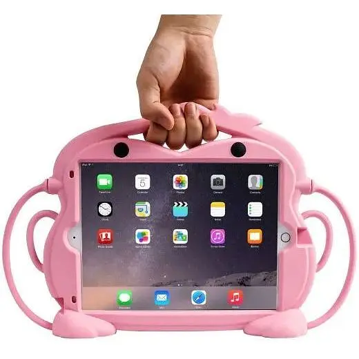 Дитячий протиударний чохол CasePro Monkey Pink для Apple iPad 10.2"(2019 | 2020 | 2021) - фото 2