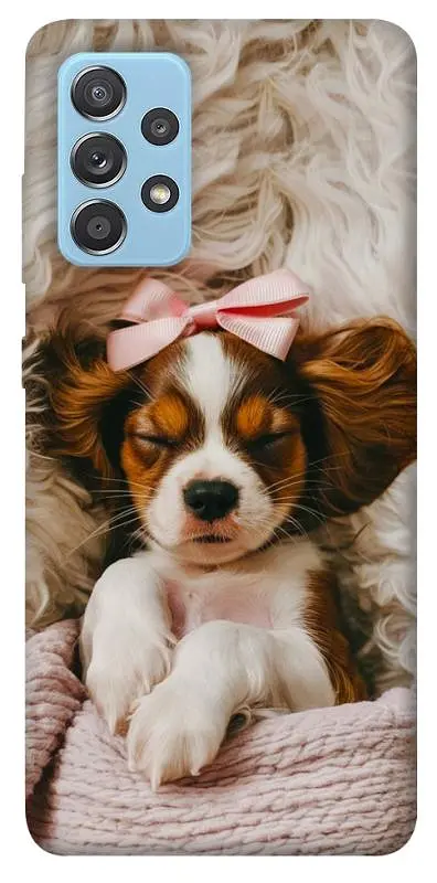 TPU чохол Demsky Sleepy spaniel для Samsung Galaxy A52 4G / A52 5G