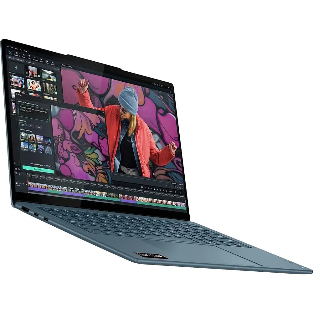 Ноутбук LENOVO Yoga Slim 7 14AKP10, (83JY0044RM), AMD Ryzen AI 7350 до 5 ГГц, 14-дюймовий WUXGA, 32 ГБ SSD 1 ТБ, AMD Radeon 860M, - фото 2