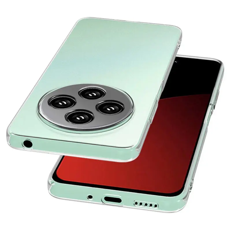 Чехол Epik TPU Epic Transparent 1,5mm Full Camera для Xiaomi Redmi 14C/Poco C75 Бесцветный прозрачный - фото 3