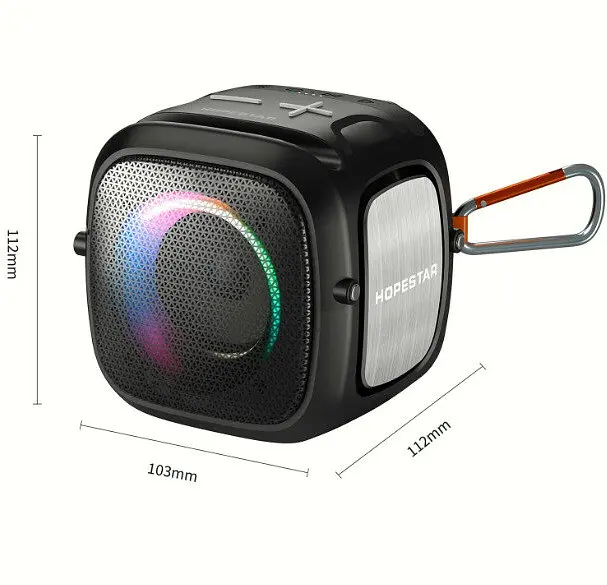 Bluetooth колонка Hopestar Party One Mini black - фото 2