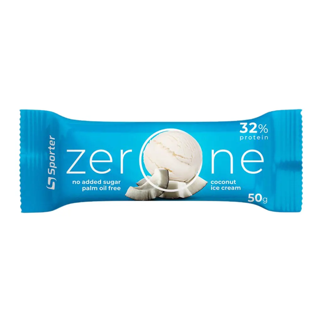 Протеїнові батончики ZerOne — 25 × 50 г Сoconut ice cream