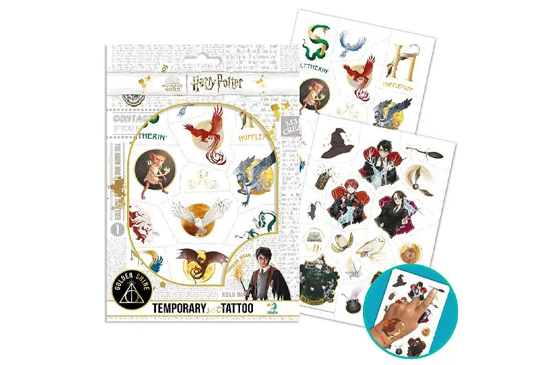 Набір тимчасових тату 200506 "Harry Potter" DoDo
