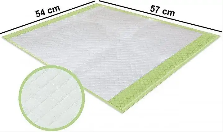 Пелюшки для собак Croci Super Nappy Eco біорозкладні 14 шт 57x54 см C6028471 - фото 2