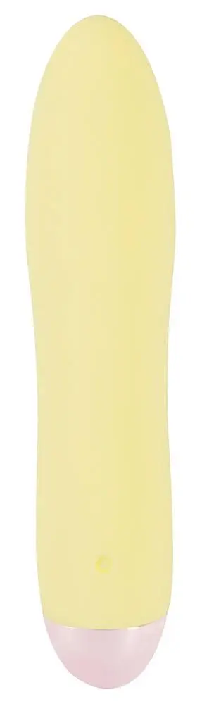 Міні вібратор Cuties Orion 13.2 см жовтий - фото 5
