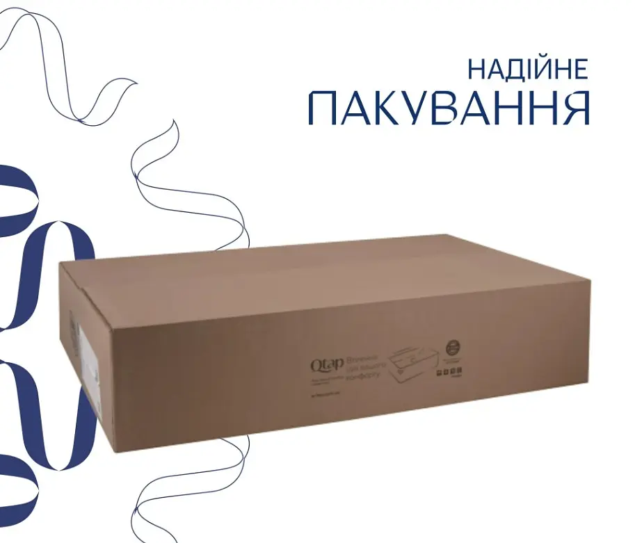 Раковина Qtap Kolibri 400х400х140 мм, White, квадратна, без донного клапана QT10116303W - фото 4