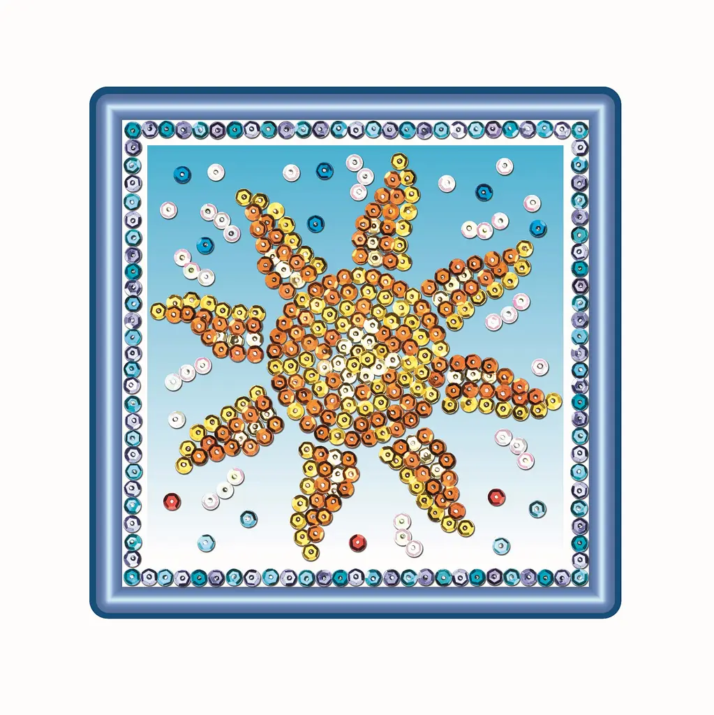 Набір для творчості Sequin Art Seasons Сонце, Місяць та Зірки (SA1511) - фото 5