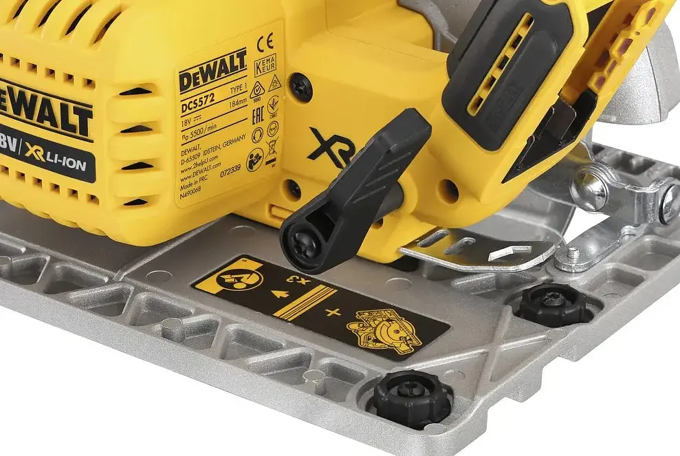 Пила дискова акумуляторна DeWalt без АКБ та ЗП DCS572N - фото 7