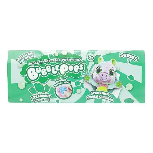 М’яка іграшка з ароматом Bubble Pops. М’ятна капібара (34 см) - фото 2