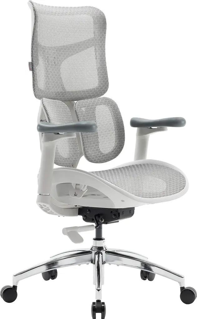 Крісло офісне Sihoo Doro S100 Mesh Білий (S100-M302) - фото 4