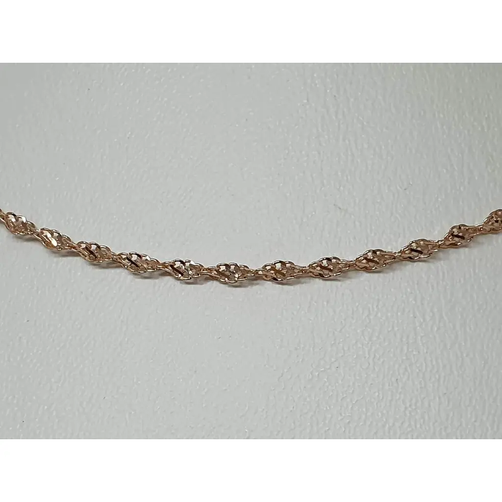 Золотая цепочка Favoritum (Сингапур). Сингапур 40 - фото 3